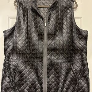 Chico's Quilted Reversible Vest Size 3